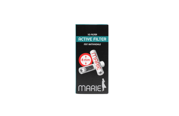 Marie Aktivkohlefilter 8mm