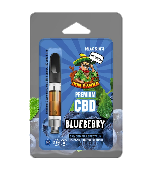 CBD Vape Liquid Blueberry